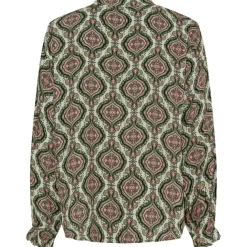 Marta Du Chateau dame skjorte MdcAya 5891 - Military1405