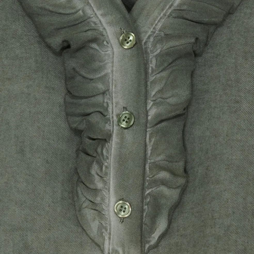 Marta Du Chateau dame skjorte MdcUnnur 6317 - Military CW