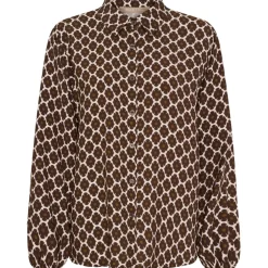 Marta du Chateau dame skjorte MdcAntares 7706 - Marrone2158tpl