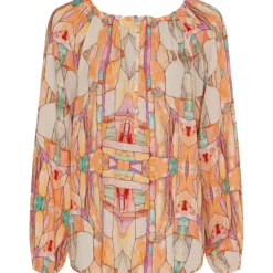 Marta Du Chateau dame skjorte MdcNadia 6100 - Melone1571