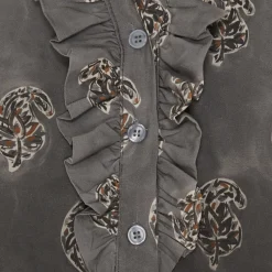 Marta Du Chateau dame skjorte MdcUnnur 6317 - Grey Faded