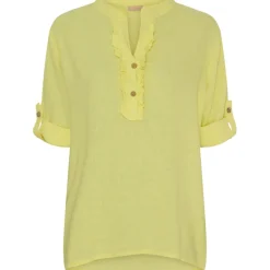 Marta Du Chateau dame skjorte 85137-1 - Giallo3275