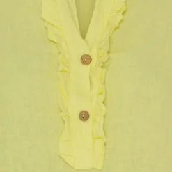 Marta Du Chateau dame skjorte 85137-1 - Giallo3275