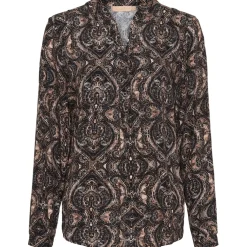 Marta Du Chateau dame skjorte - 8128 - Black9