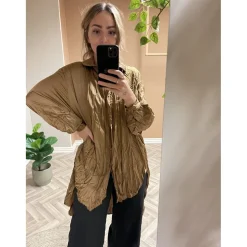 Marta Du Chateau dame skjorte - R83215TZ - Camel