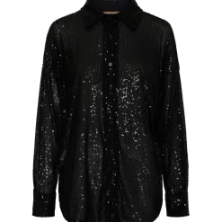 Marta du Chateau dame skjorte MdcBertille 6624 - Black