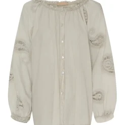 Marta Du Chateau dame skjorte MdcPatty - Beige