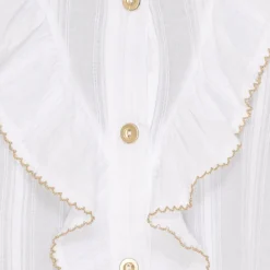 Marta du Chateau dame skjorte MdcLaurette 6843 - White/beige