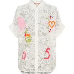 Marta du Chateau dame skjorte MdcUlla 5711/1 - White