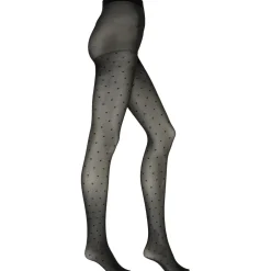 Marta du Chateau dame strømpebukser 20 DEN MdcChris 121-CD22PO1 - Black Dot