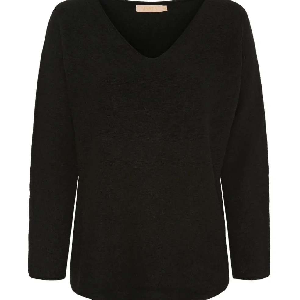 Marta Du Chateau dame strik MDCCelina 5002 - AWBlack