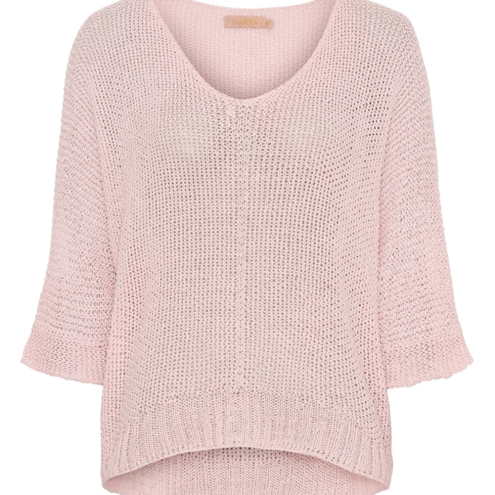 Marta Du Chateau dame strik 7010 - Baby Pink