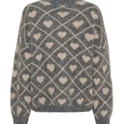 Marta du Chateau dame strik MdcFeray 8151 - Grigio9513/Beige9504