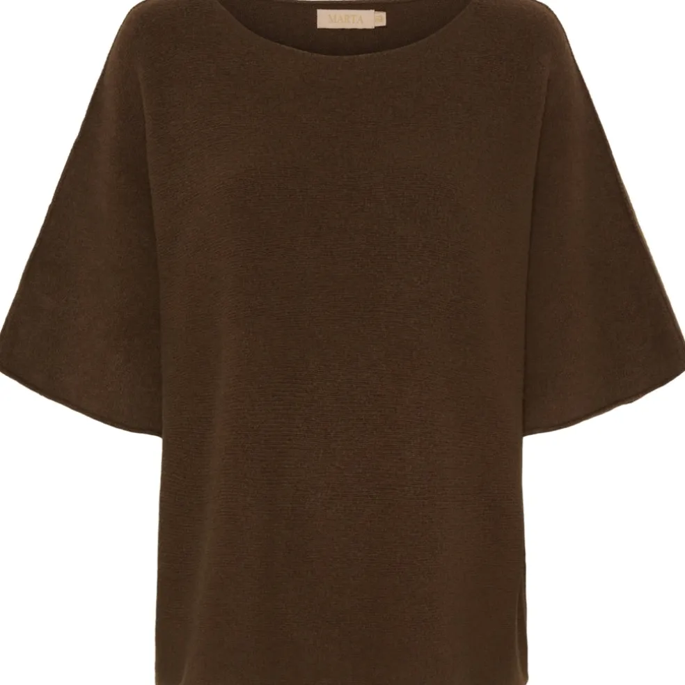 Marta Du Chateau dame strik MdcSia 5003 - AWBrown