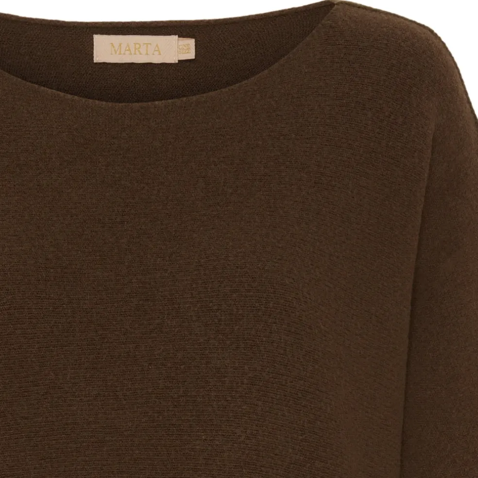 Marta Du Chateau dame strik MdcSia 5003 - AWBrown