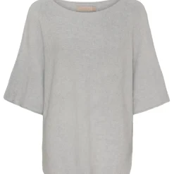 Marta Du Chateau dame strik MdcSia 5003 - LightGrey4001