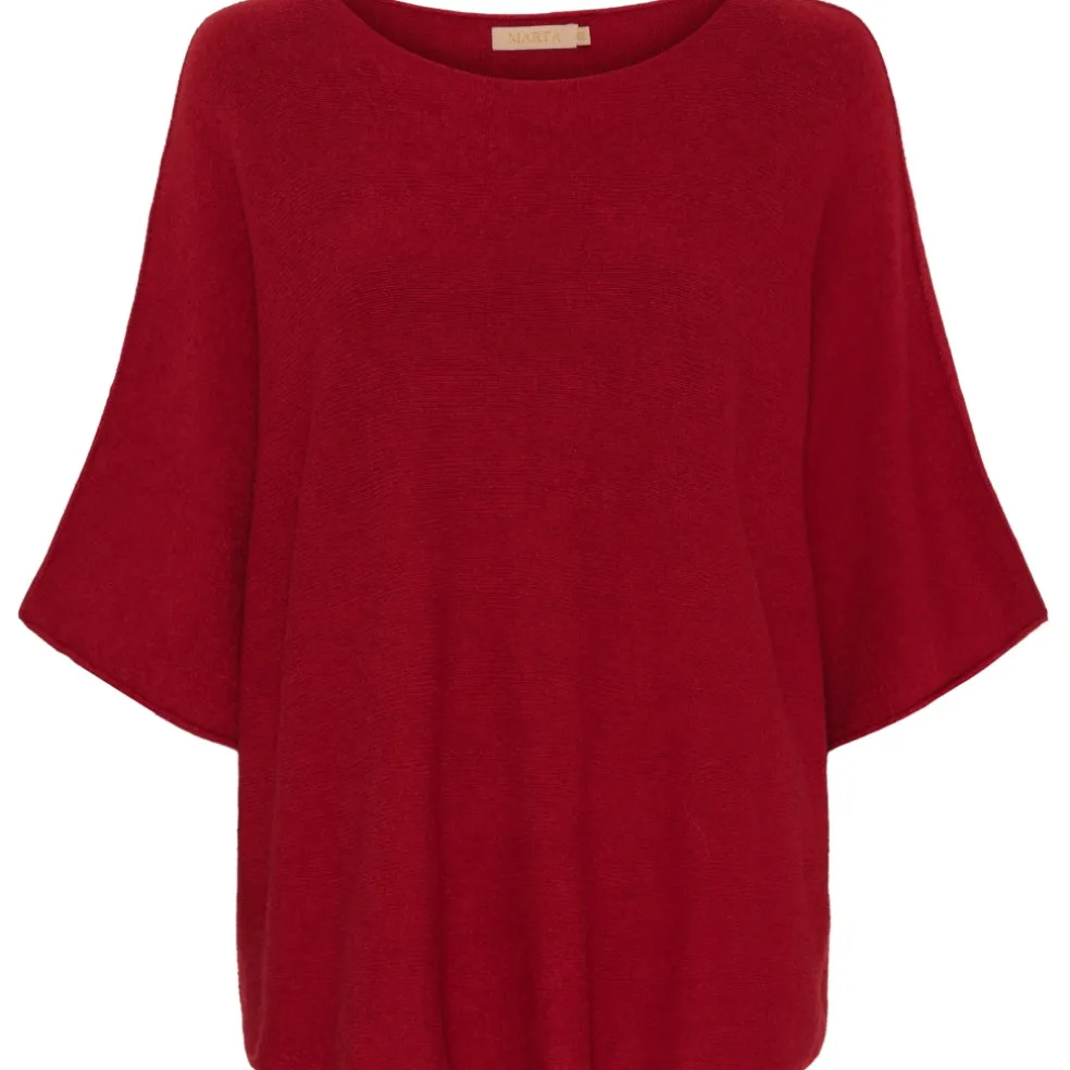 Marta Du Chateau dame strik MdcSia 5003 - Red4308