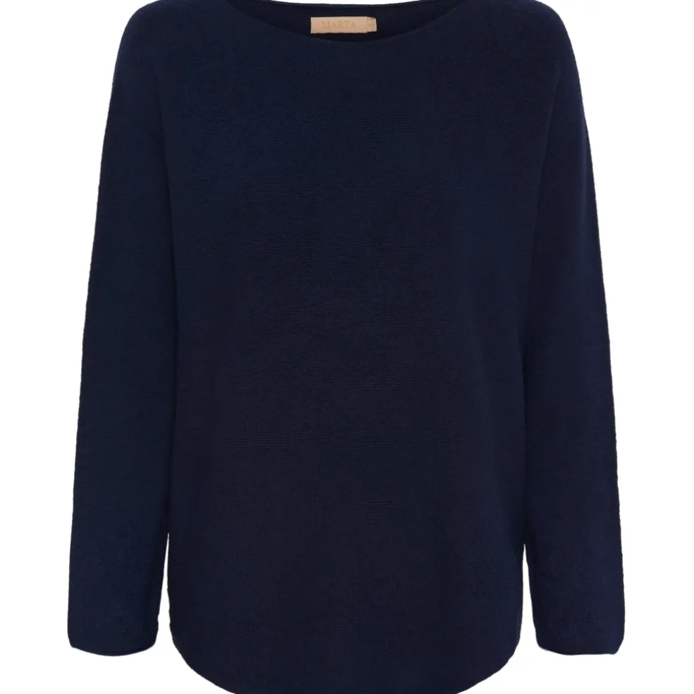 Marta Du Chateau dame strik MDCDagmar 5001 - AWNavy6752