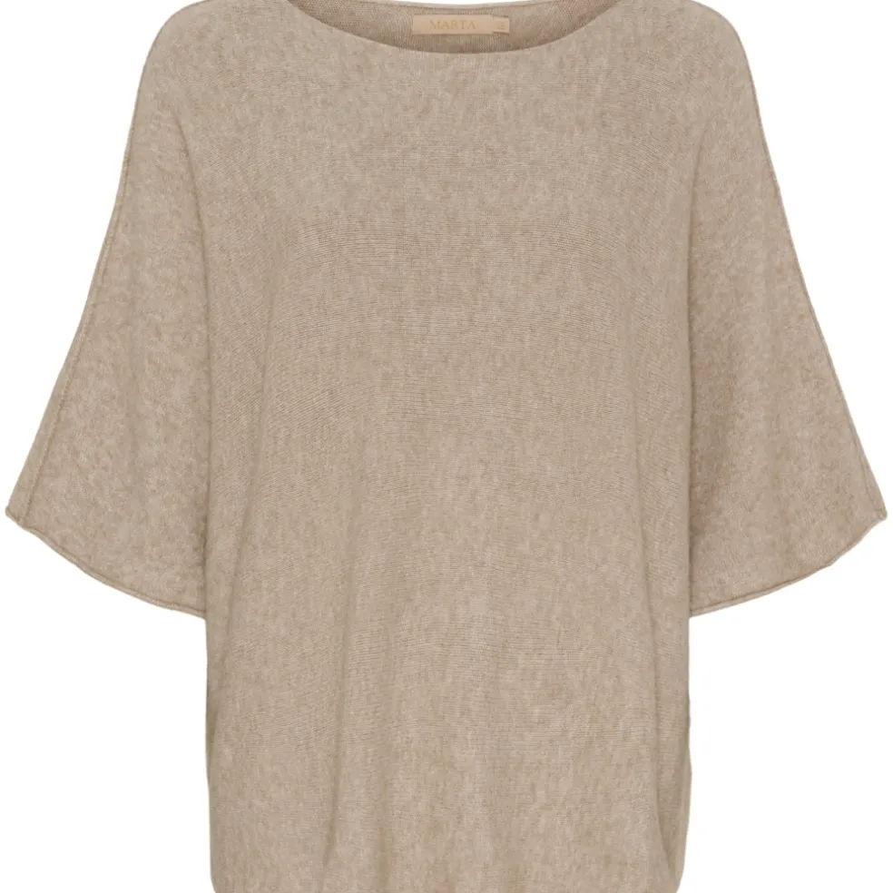 Marta Du Chateau dame strik MdcSia 5003 - Medium Beige