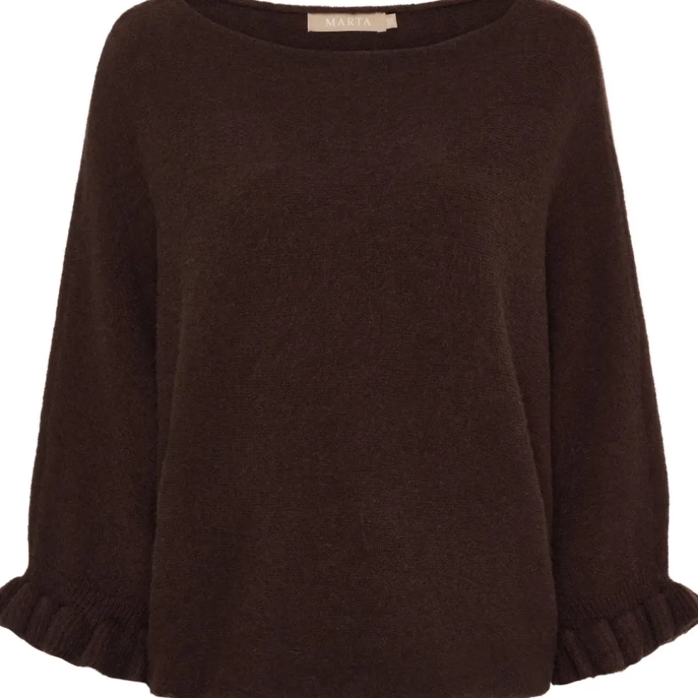 Marta du Chateau dame strik MdcElderflower 30003 - Chocolate2916