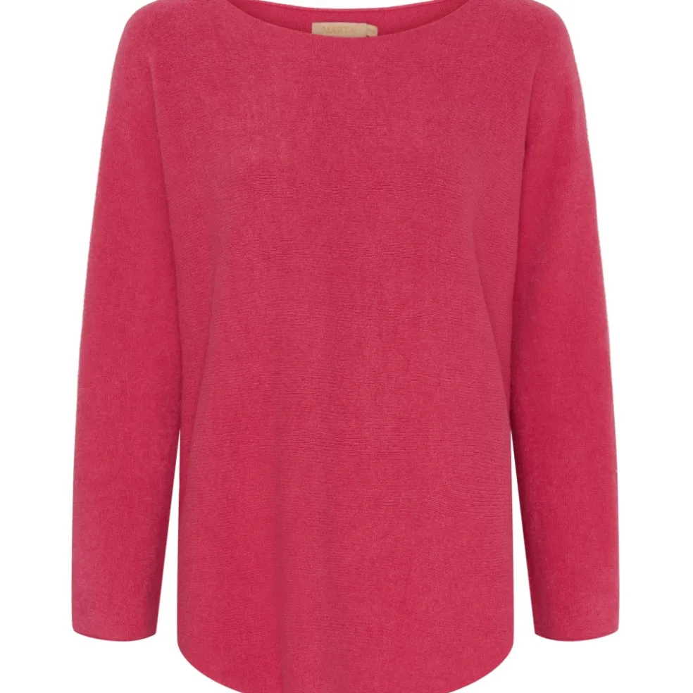 Marta Du Chateau dame strik MDCDagmar 5001 - Rasberry2880