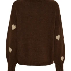 Marta du Chateau dame strik MdcClover 9582 - Moro