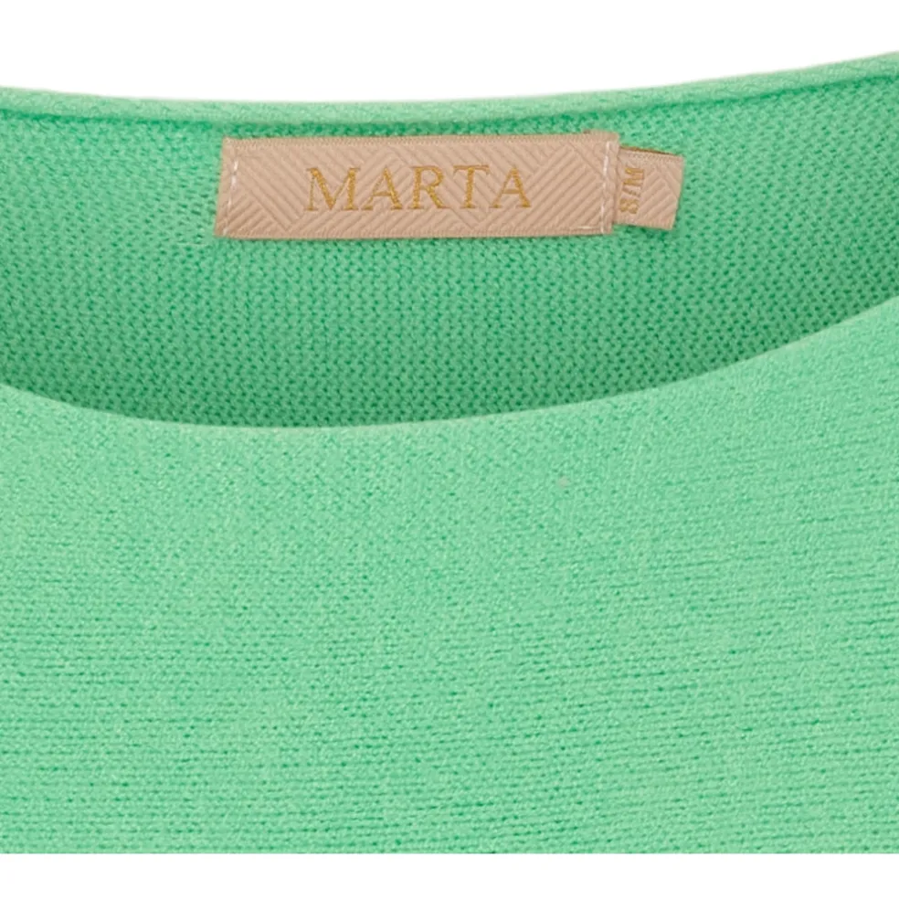 Marta Du Chateau dame strik MDCDagmar 5001 - Green Fluo