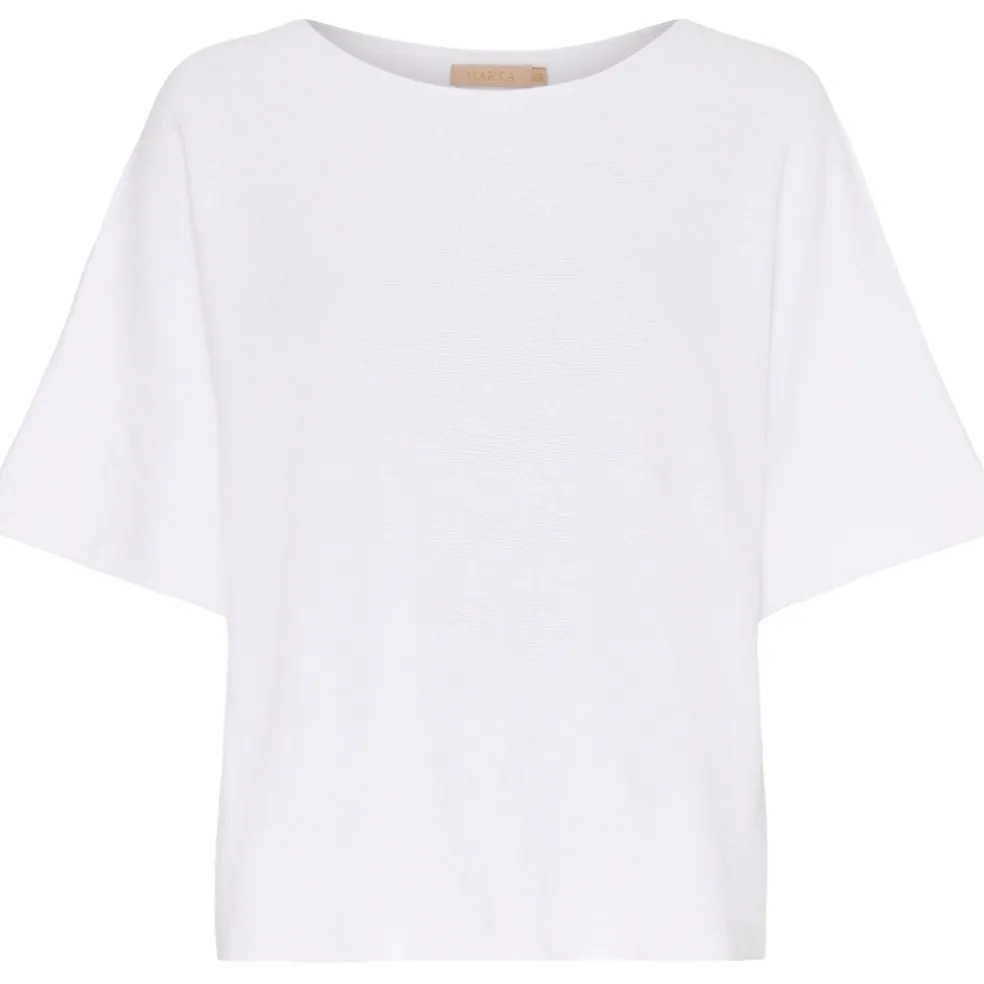 Marta Du Chateau dame strik MdcSia 5003 - White