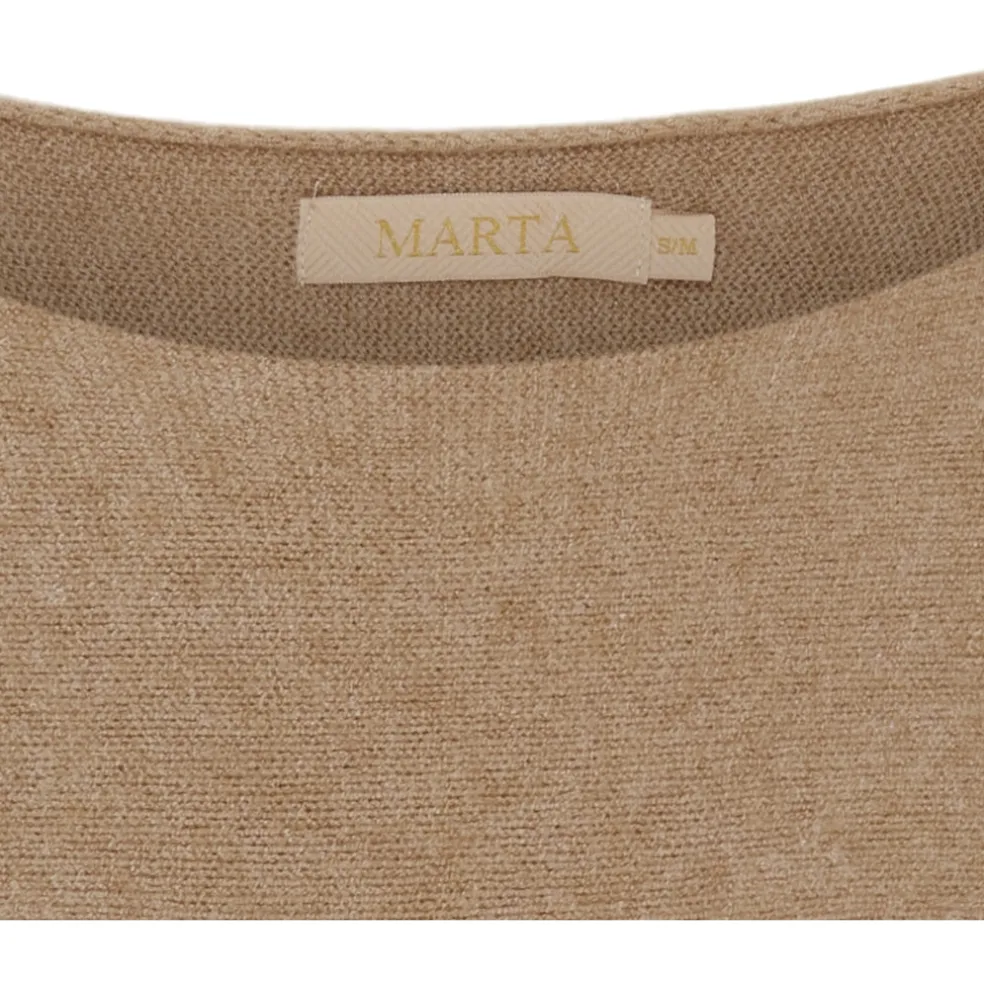 Marta Du Chateau dame strik MDCDagmar 5001 - Camel