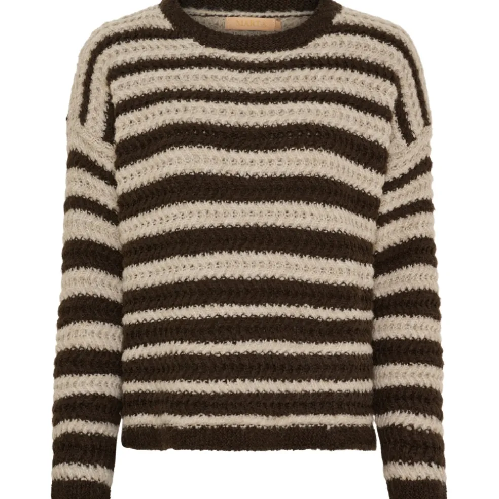 Marta du Chateau dame strik MdcVictorine 25484 - Moro/Beige0058