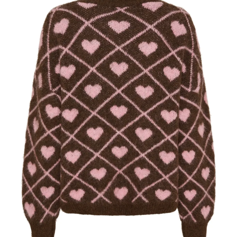 Marta du Chateau dame strik MdcFeray 8151 - Moro9510/Rosa9532