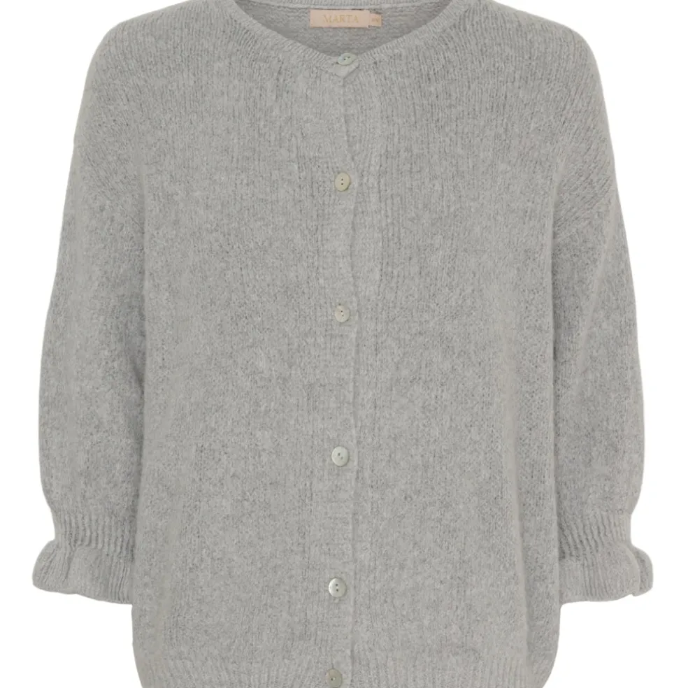 Marta du Chateau dame strik MdcJuliana 2413 - Light Grey