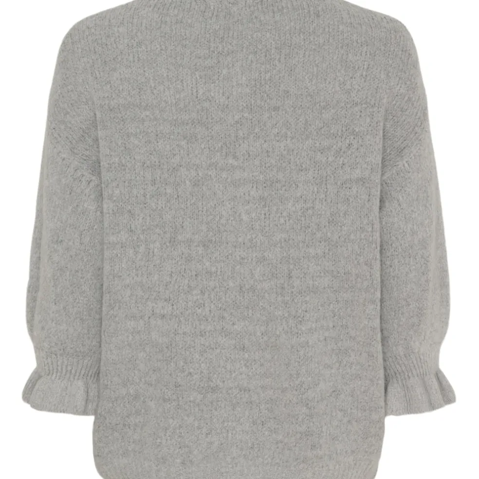 Marta du Chateau dame strik MdcJuliana 2413 - Light Grey