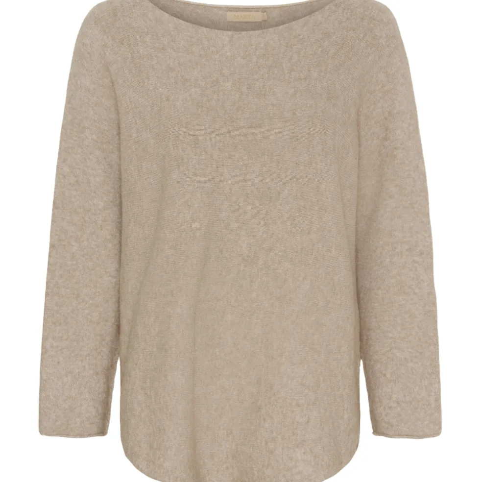 Marta Du Chateau dame strik MDCDagmar 5001 - Medium Beige