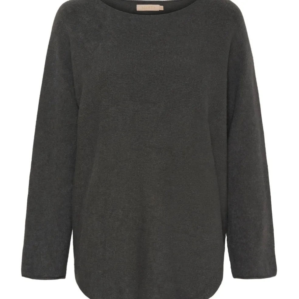 Marta Du Chateau dame strik MDCDagmar 5001 - DarkGrey2003