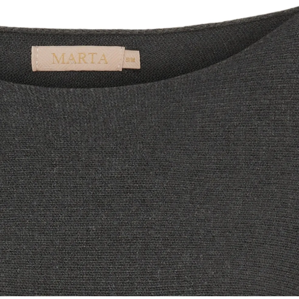Marta Du Chateau dame strik MDCDagmar 5001 - DarkGrey2003