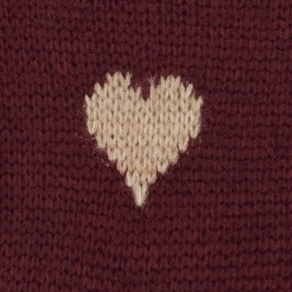 Marta du Chateau dame strik MdcClover 9582 - Bordeaux