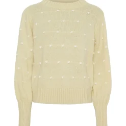 Marta du Chateau dame strik MdcAlisee 5246 - Yellow/Bianco