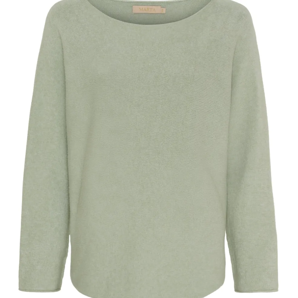 Marta Du Chateau dame strik MDCDagmar 5001 - Salvia1178