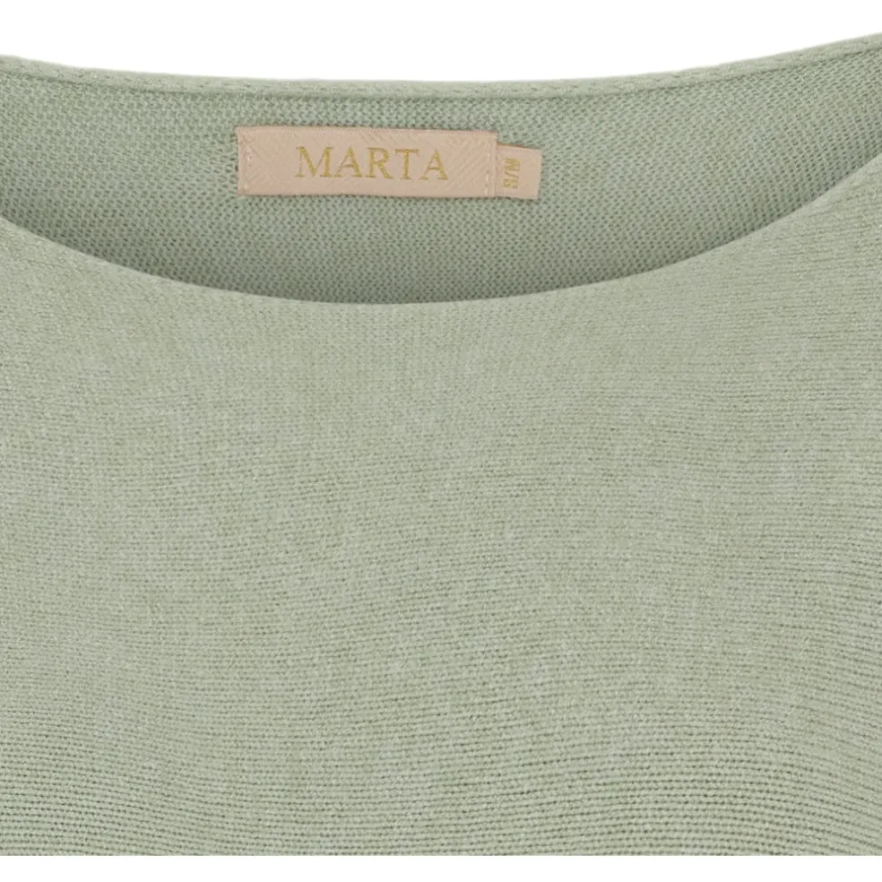 Marta Du Chateau dame strik MDCDagmar 5001 - Salvia1178