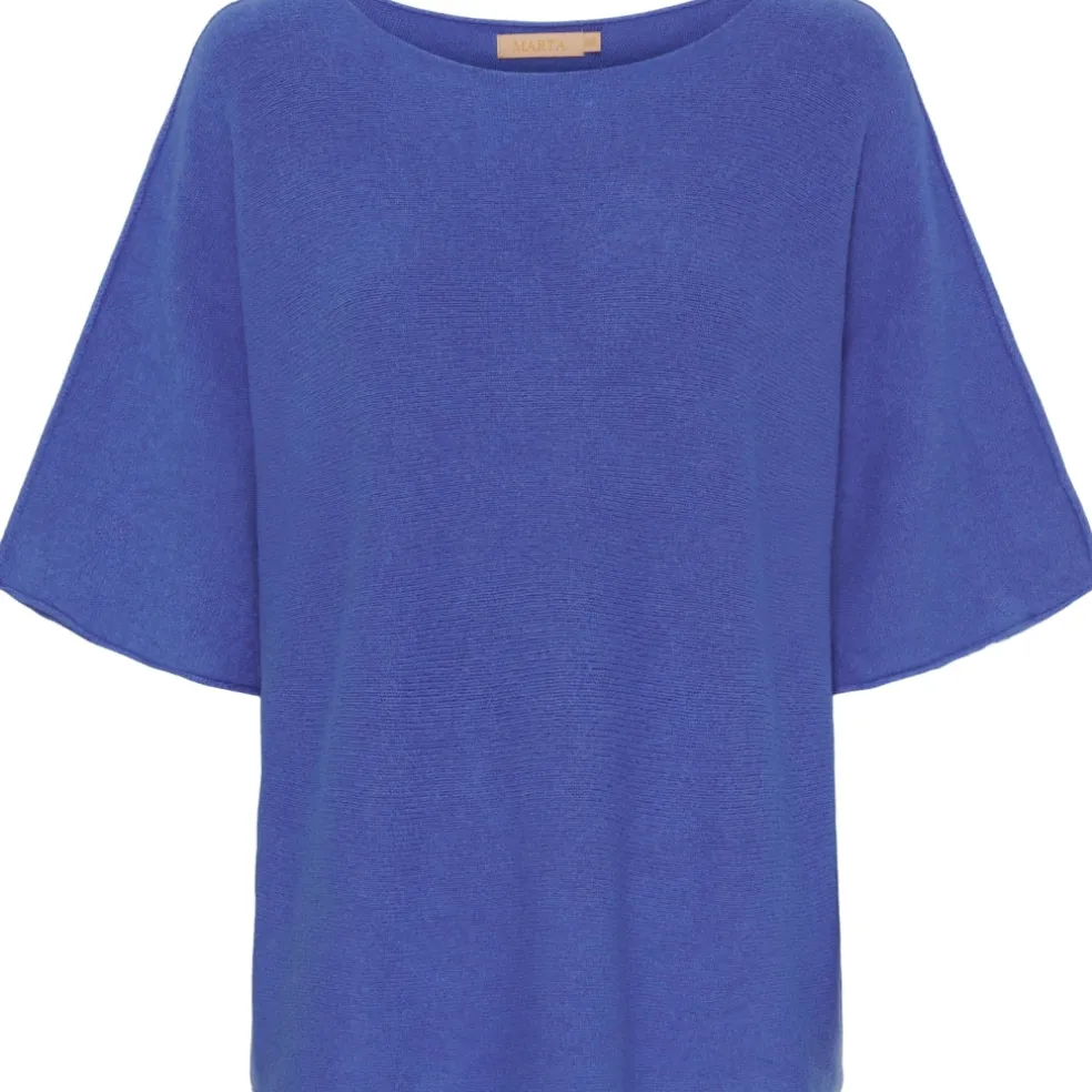 Marta Du Chateau dame strik MdcSia 5003 - AW Blue