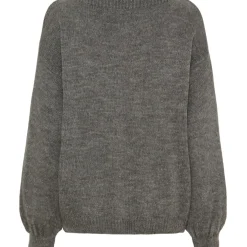 Marta du Chateau dame strik MdcAmarante 64023 - Dark Grey