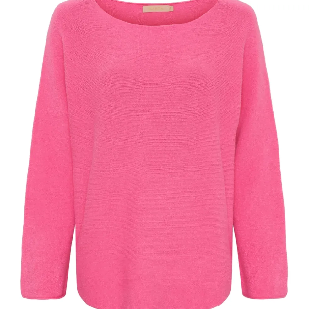 Marta Du Chateau dame strik MDCDagmar 5001 - Fuxia Fluo