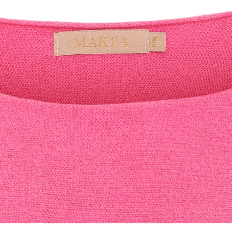 Marta Du Chateau dame strik MDCDagmar 5001 - Fuxia Fluo