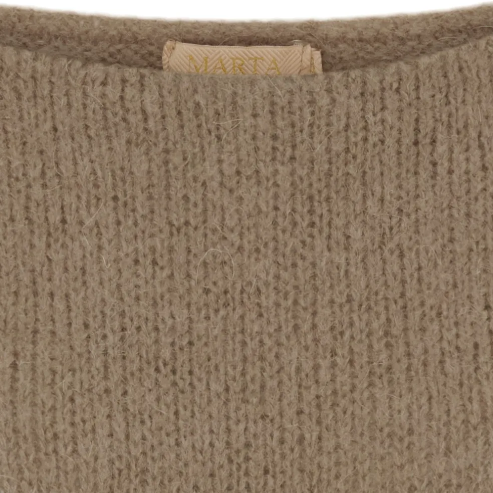 Marta du Chateau dame strik MdcRosa 5102 - Tortora