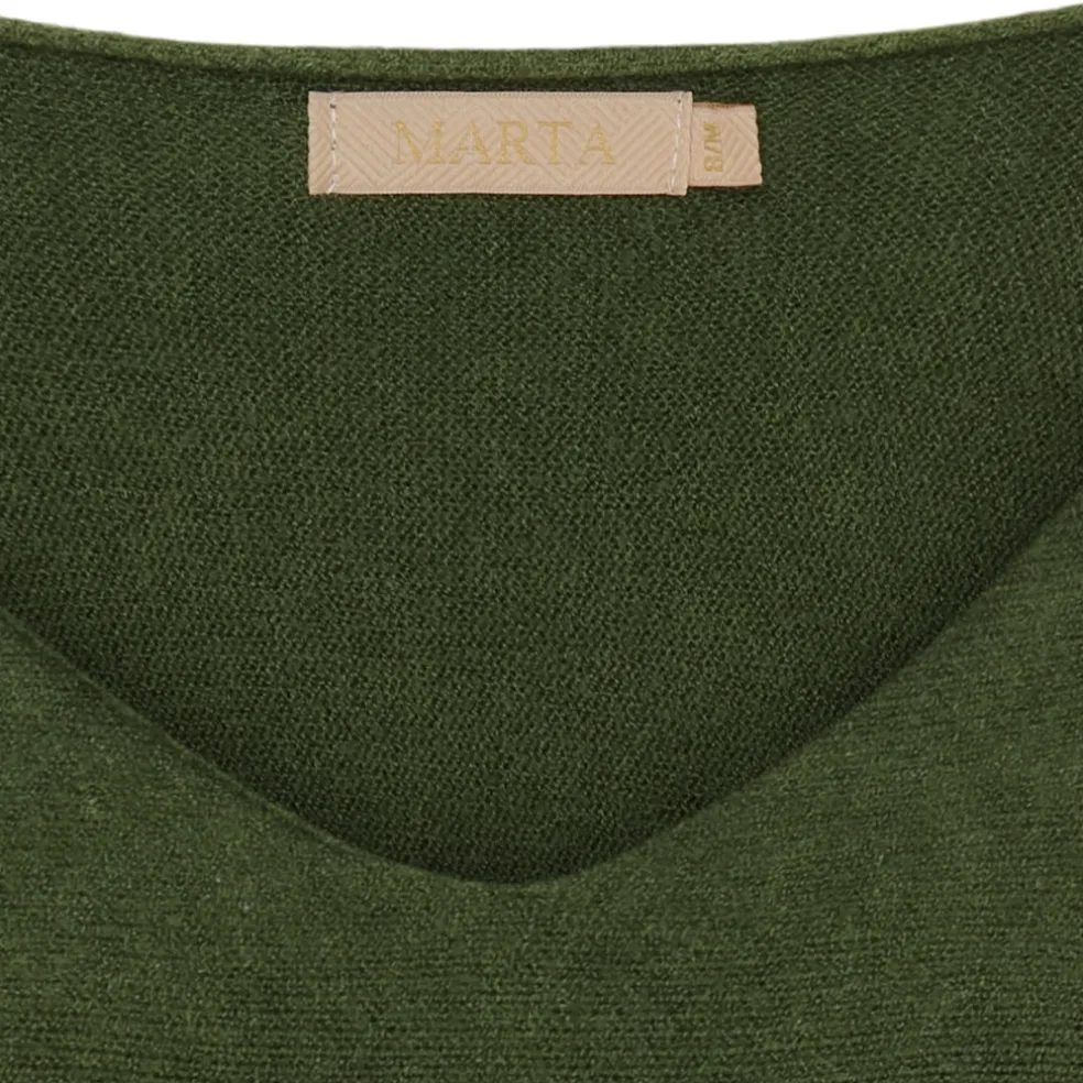 Marta Du Chateau dame strik MDCCelina 5002 - Army9436