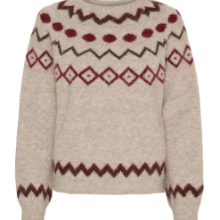 Marta du Chateau dame strik MdcBranda 8152 - Camel9504