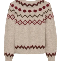 Marta du Chateau dame strik MdcBranda 8152 - Camel9504