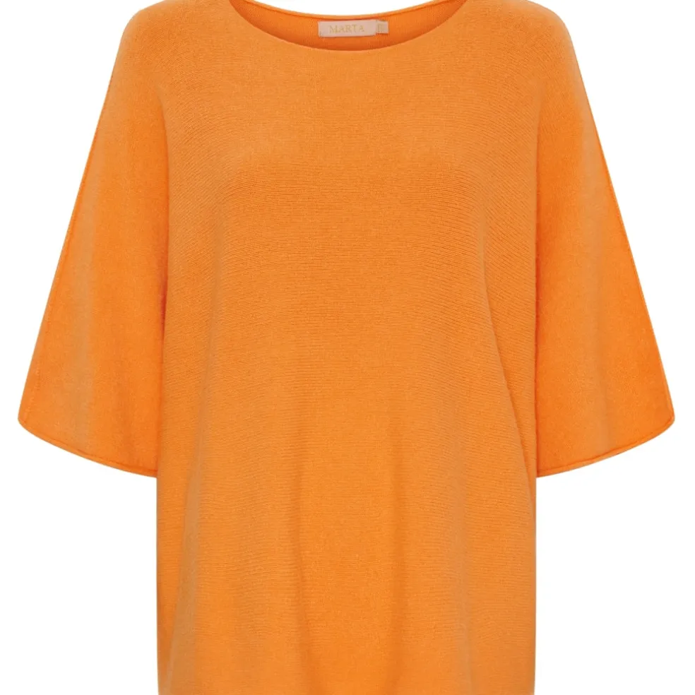 Marta Du Chateau dame strik MdcSia 5003 - Orange14472