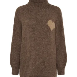 Marta du Chateau dame strik MdcCedar 9232 - Fango/Light Camel